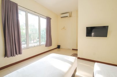 Tempat Kos Harian & Bulanan Athena Syariah Twin Bed Dekat Ke RSUD Tangerang - Tanah Tinggi