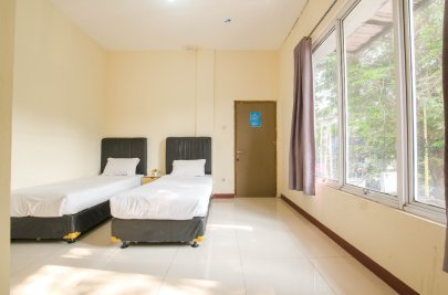 Tempat Kos Harian & Bulanan Athena Syariah Twin Bed Dekat Ke RSUD Tangerang - Tanah Tinggi