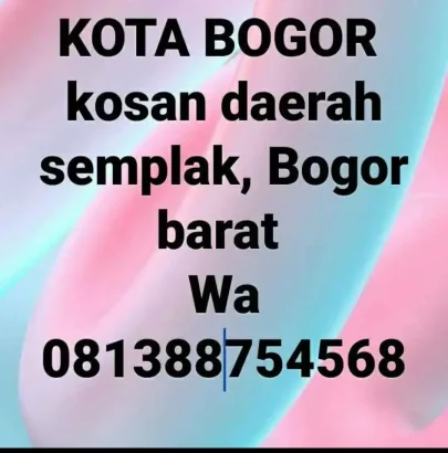 kosan di semplak bogor barat