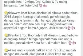 Kost Putri Harian Malang