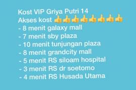 Kost vip putri nyaman surabaya 