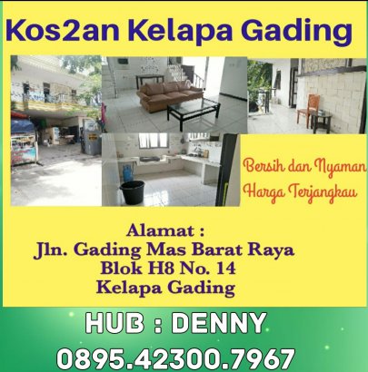 Kos kelapa gading 