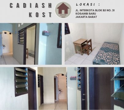 Kost 750.000 di Jakarta Barat (Cadiash Kost)