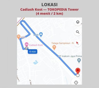 Kost 750.000 di Jakarta Barat (Cadiash Kost)