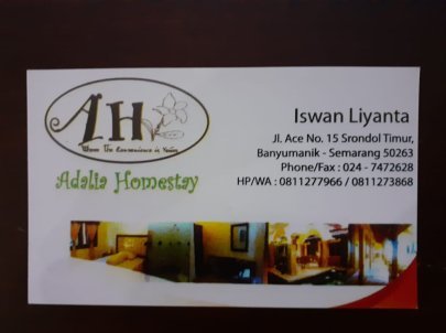 Kost Eksekutif Semarang - Adalia Homestay Semarang (Harga Basic Mulai Rp2.000.000/bulan)