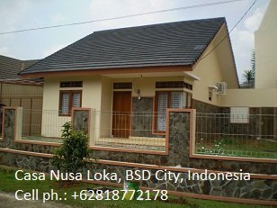 Kost Casa Nusaloka BSD Tangerang Selatan.