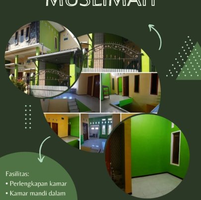 Kost Putri / kost muslimah (kampus UMM, Kampus Pascasarjana UIN Malang, Kampus Farmasi UIN Malang)