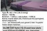 Kost murah jakarta pusat AC/Non AC