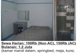 Kost murah jakarta pusat AC/Non AC