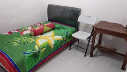 DIKONTRAKKAN KAMAR KOST UNTUK PUTRI MUSLIMAH PEMBAYARAN PER 6 BULAN