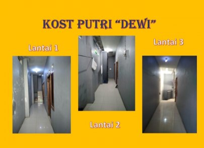 KOST PUTRI DEWI dekat gerbang Poltekkes III Jatiwarna Bekasi