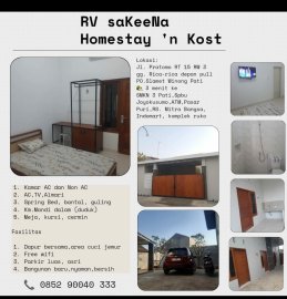 RV SAKEENA HOMESTAY DAN KOST (NON AC)