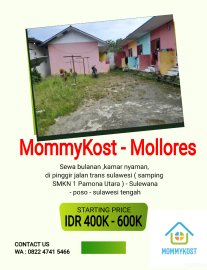 Kost murah 400k-600k di sulewana - mollores