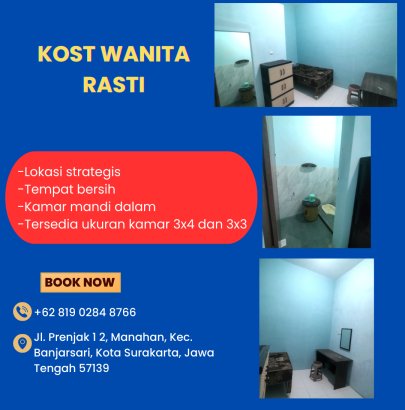 Kost wisma Rasti