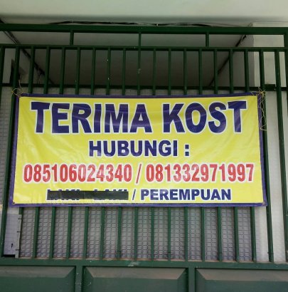 Menerima kost ( kos ) putri di pusat kota Pandaan full fasilitas