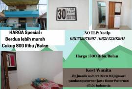 KOST PUTRI FULL WIFI DAN AMAN 