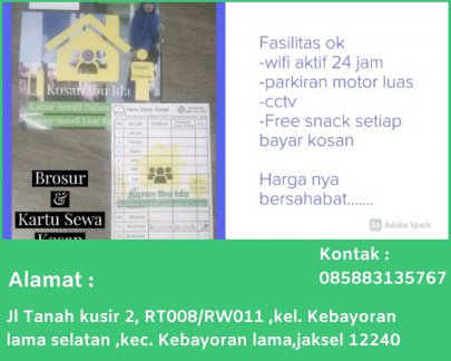 Kost ibu ida 