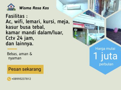 Kos kosan rosa35a