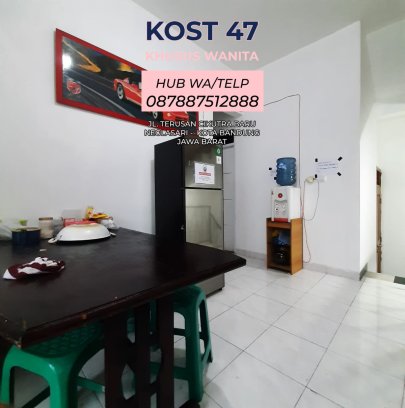 KOST 47 (MAHASISWI/KARYAWATI) CIKUTRA-KOTA BANDUNG