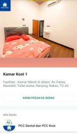 Kost Harian dan Bulanan Full Furnished