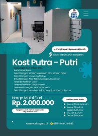 Tersedia Kostan Lokasi Bukit Duri Tanjakan