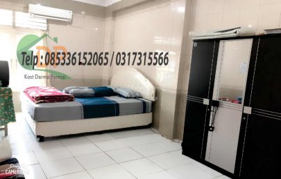 KOST INDEKOS BEBAS HARIAN BULANAN PRIA / WANITA AC TV WIFI MURAH SURABAYA