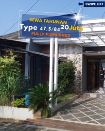 Rumah disewakan di Purwakarta Tahunan Lokasi Strategis