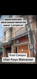 Kost Lengkap-Bebas-Murah-Mewah-Utan Kayu