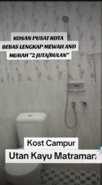 Kost Lengkap-Bebas-Murah-Mewah-Utan Kayu