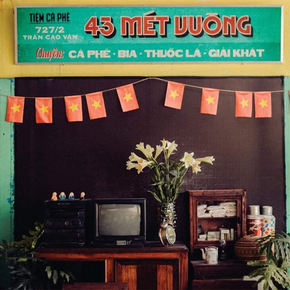 Cafe vintage Đà Nẵng Cà Phê 43 Mét Vuông
