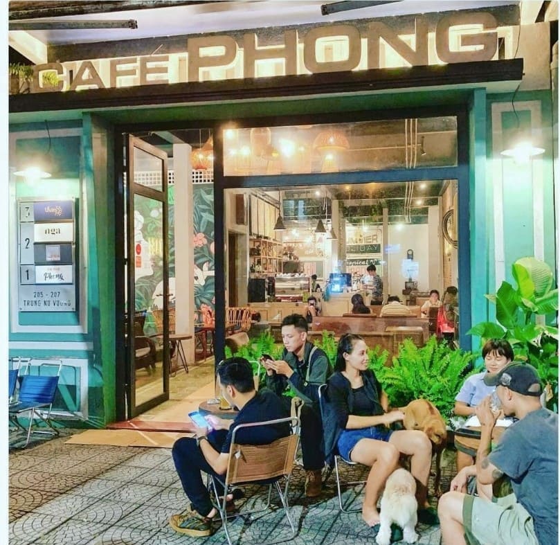 Cafe vintage Đà Nẵng Cà Phê Phong