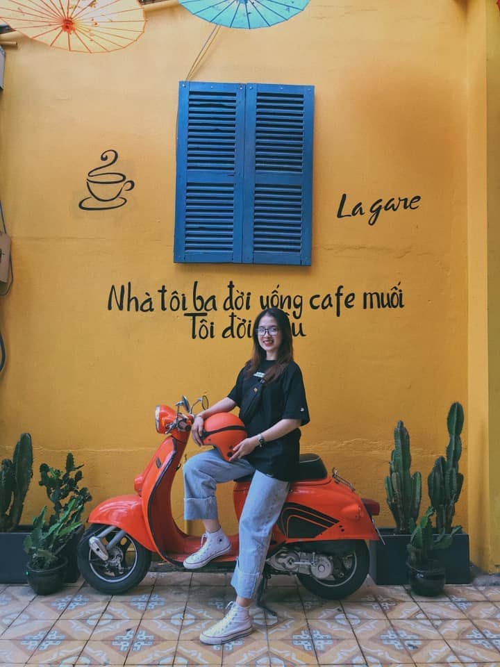 Cafe vintage Đà Nẵng La Gare Coffee