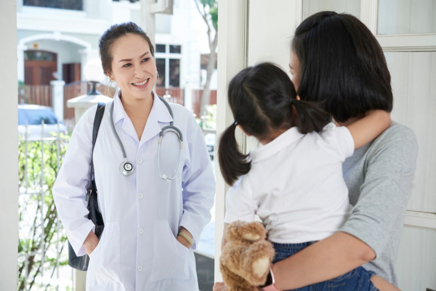 khám bệnh tại nhà Hà Nội Phòng khám Bác sĩ gia đình Chân trời mới