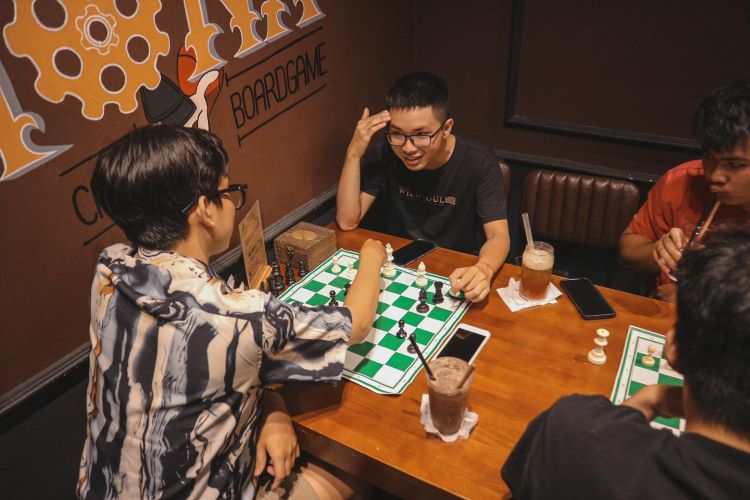 quán cafe board game hà nội