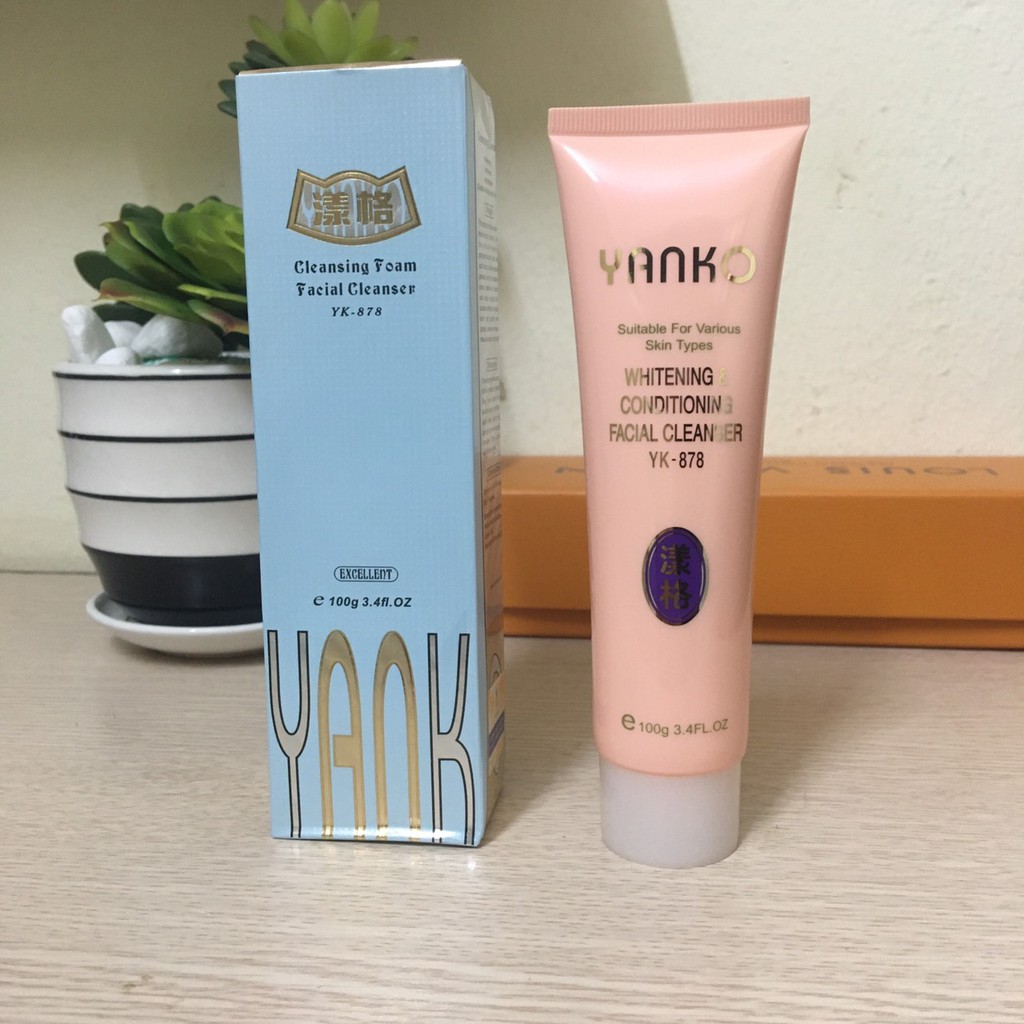 Sữa rửa mặt trắng da hiệu YANKO 100g - YK-878 - Ảnh 10