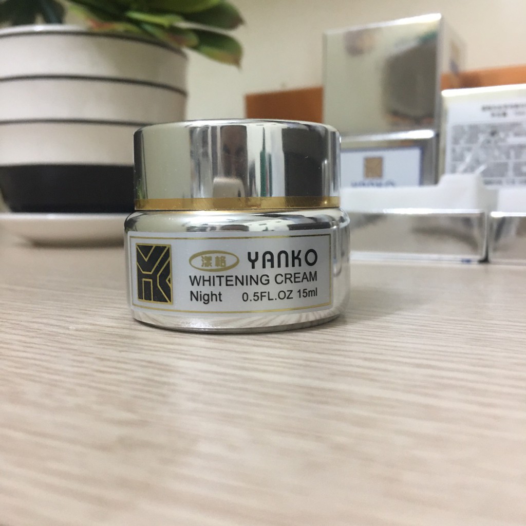 Kem trị nám làm trắng da đêm Yanko - Ảnh 13
