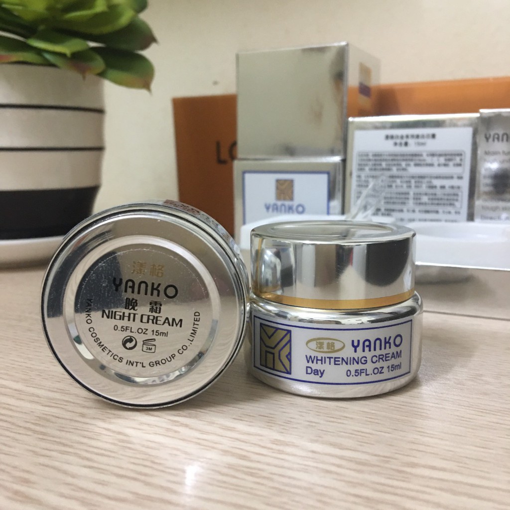 Kem trị nám làm trắng da đêm Yanko - Ảnh 14