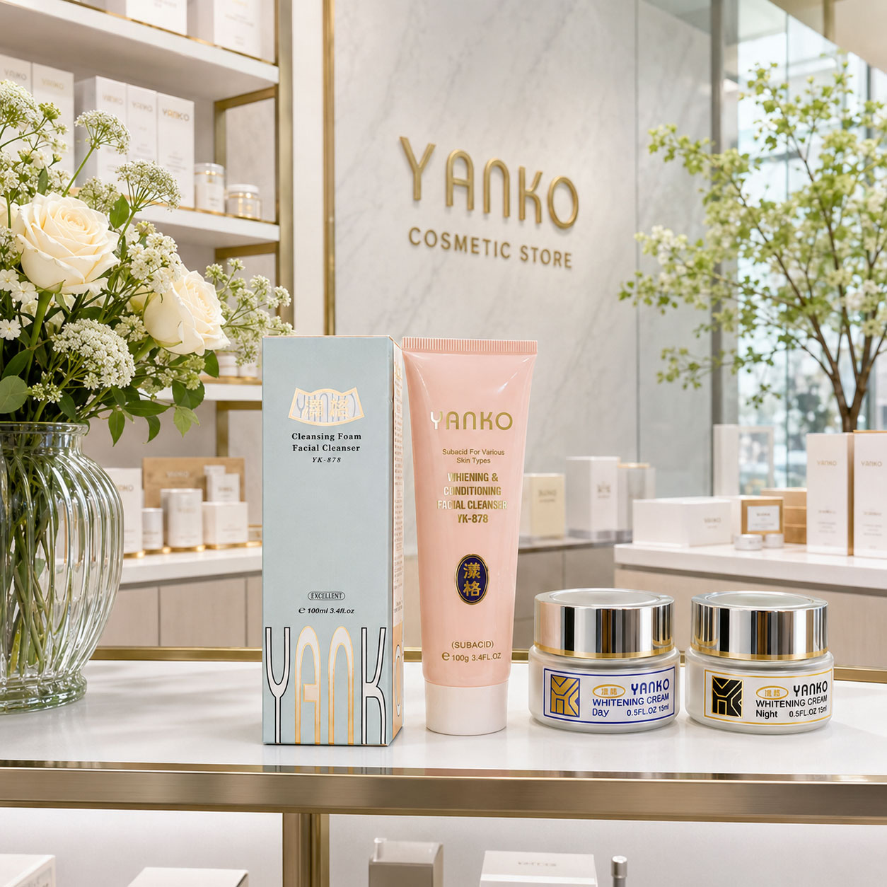 Kem trị nám làm trắng da đêm Yanko - Ảnh 3