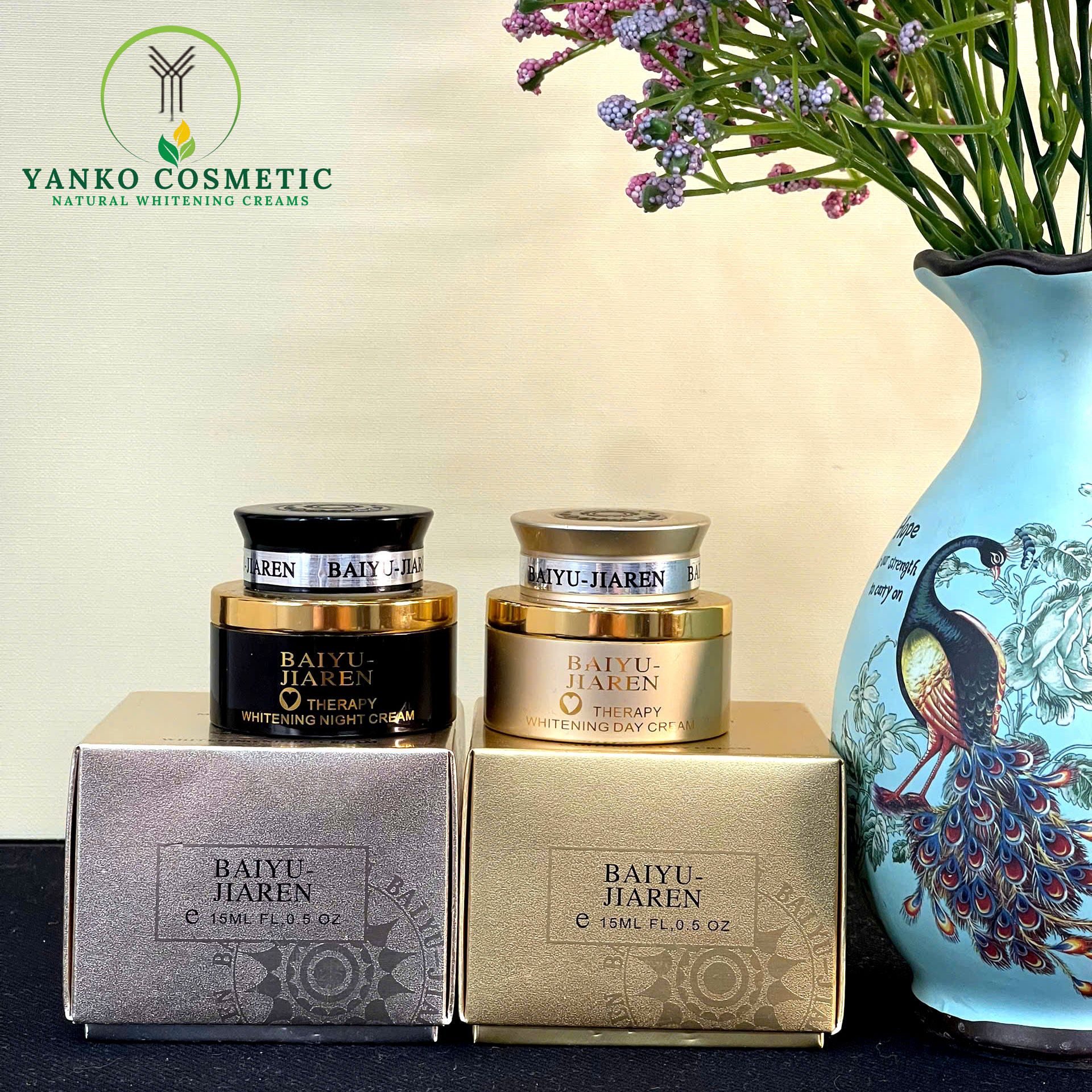 Kem trị nám dưỡng trắng da ban ngày Baiyu-Jiaren - Ảnh 6