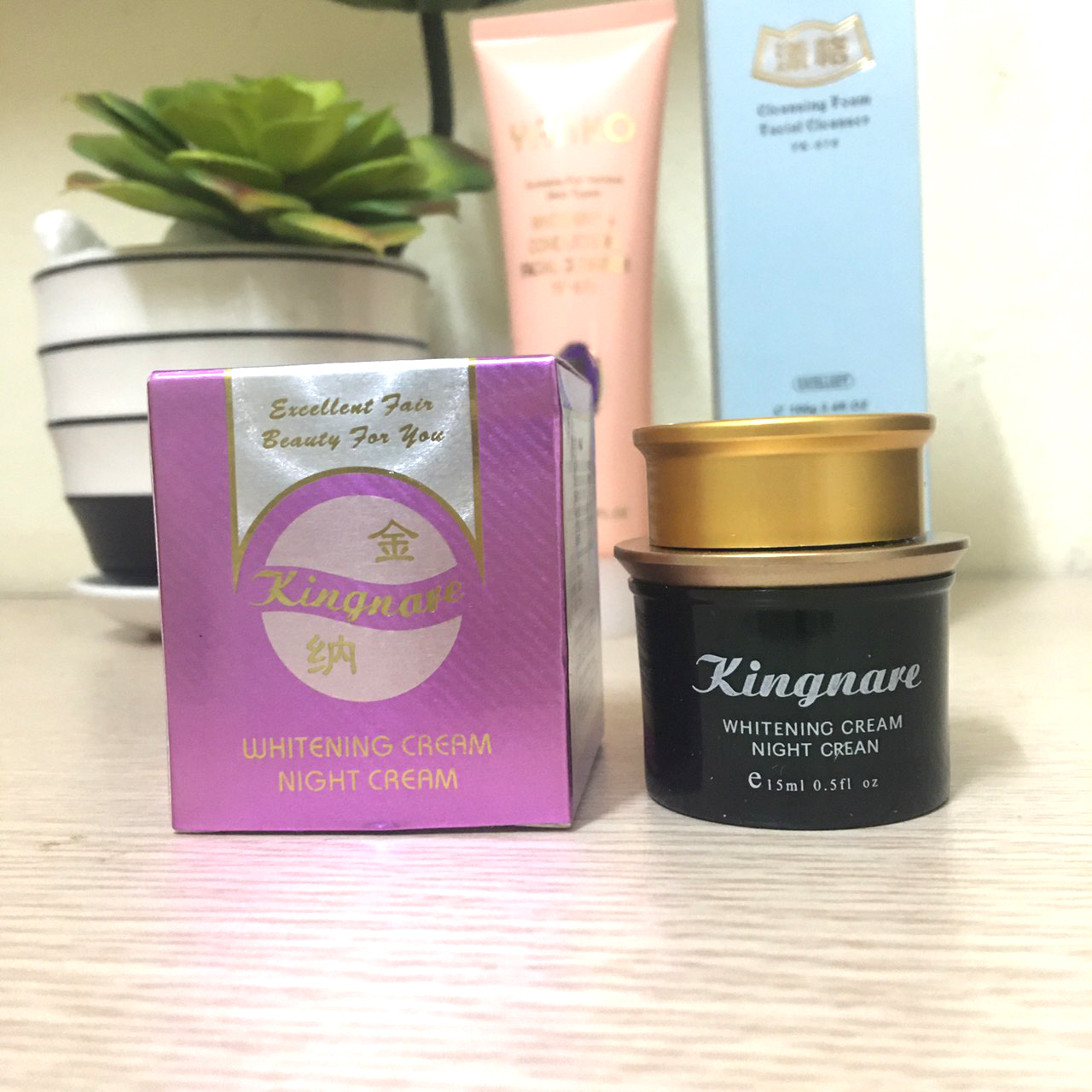 Kem dưỡng trắng da ban đêm Kingnare - Ảnh 4