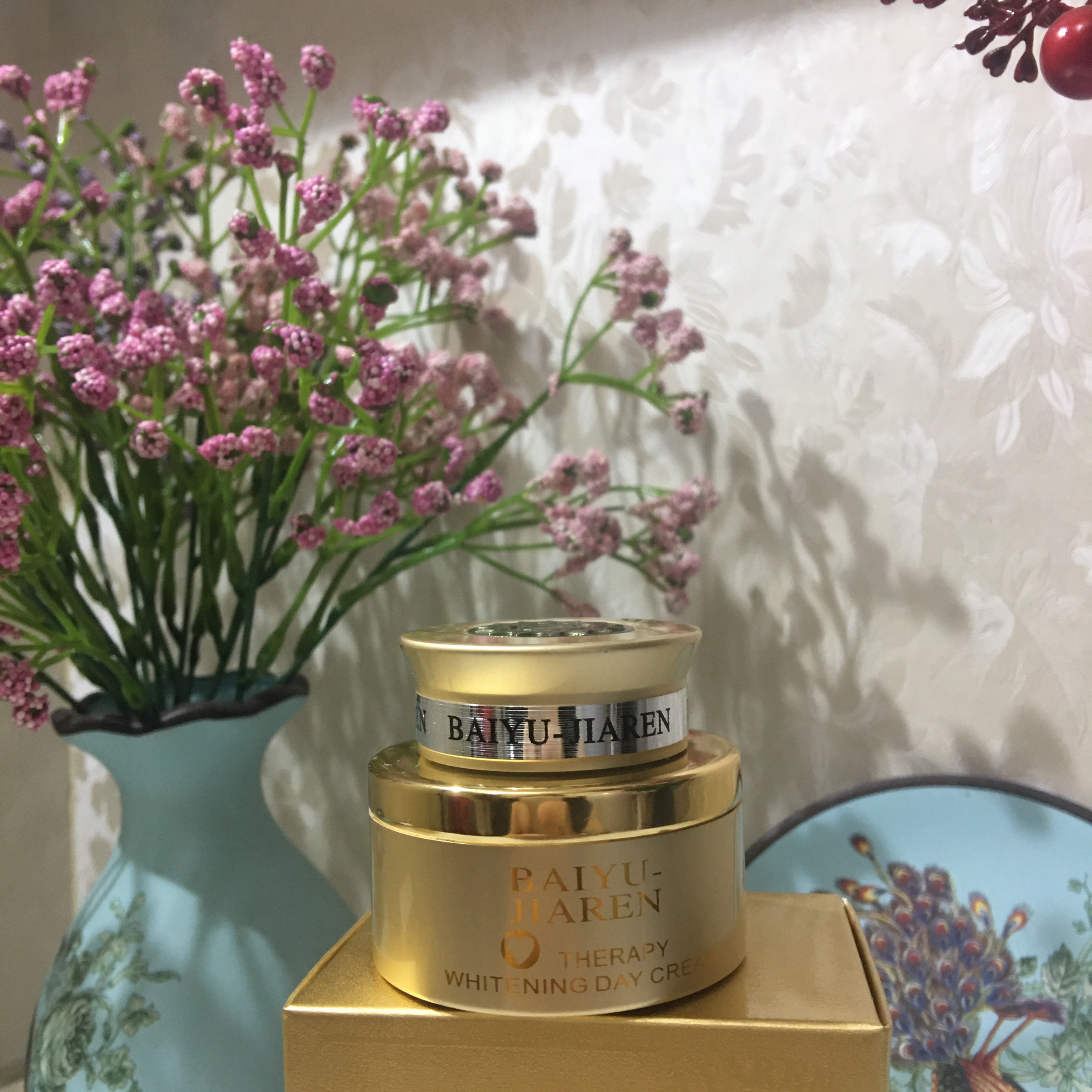 Kem trị nám dưỡng trắng da ban ngày Baiyu-Jiaren - Ảnh 9
