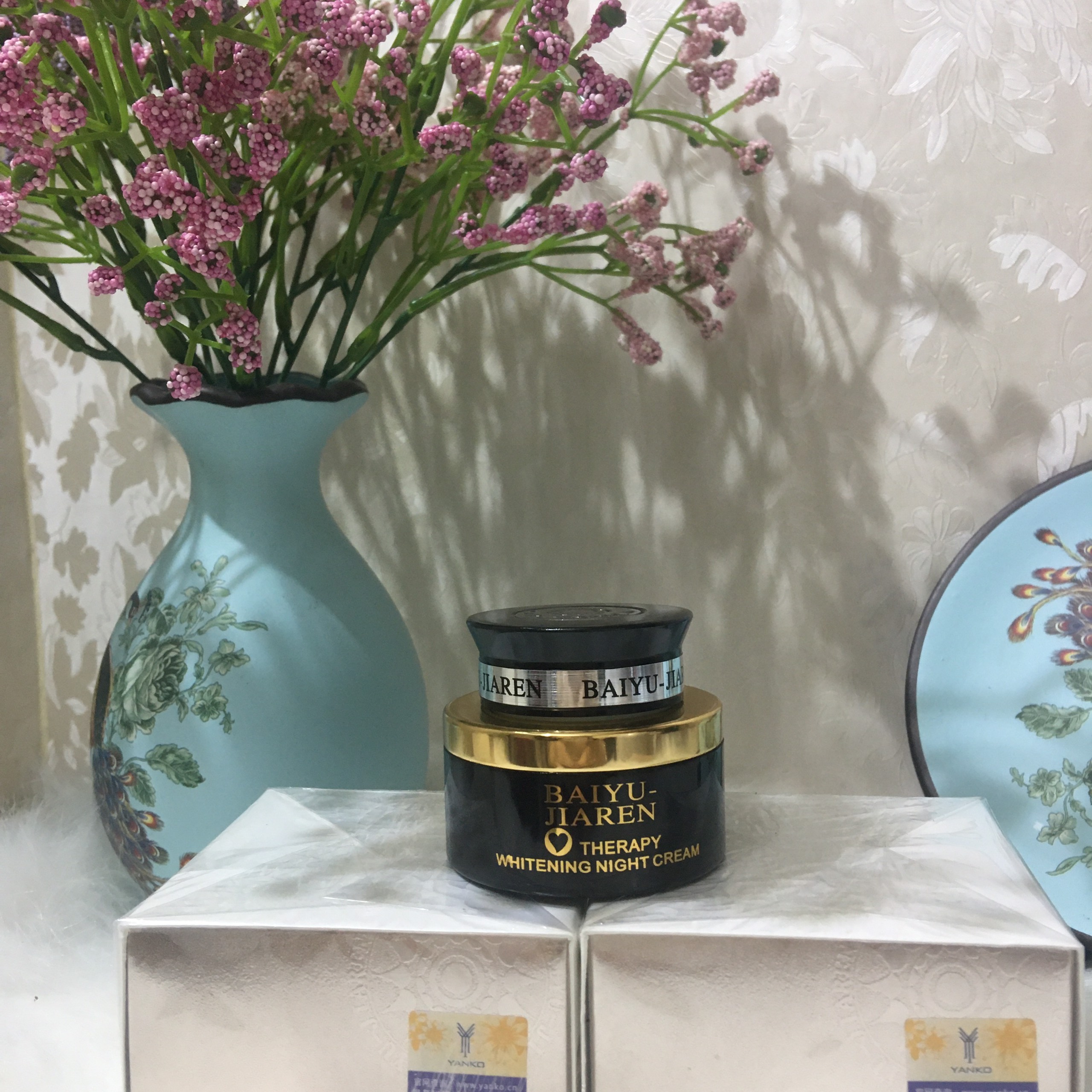 Kem trị nám dưỡng trắng da ban đêm Baiyu-Jiaren - Ảnh 6