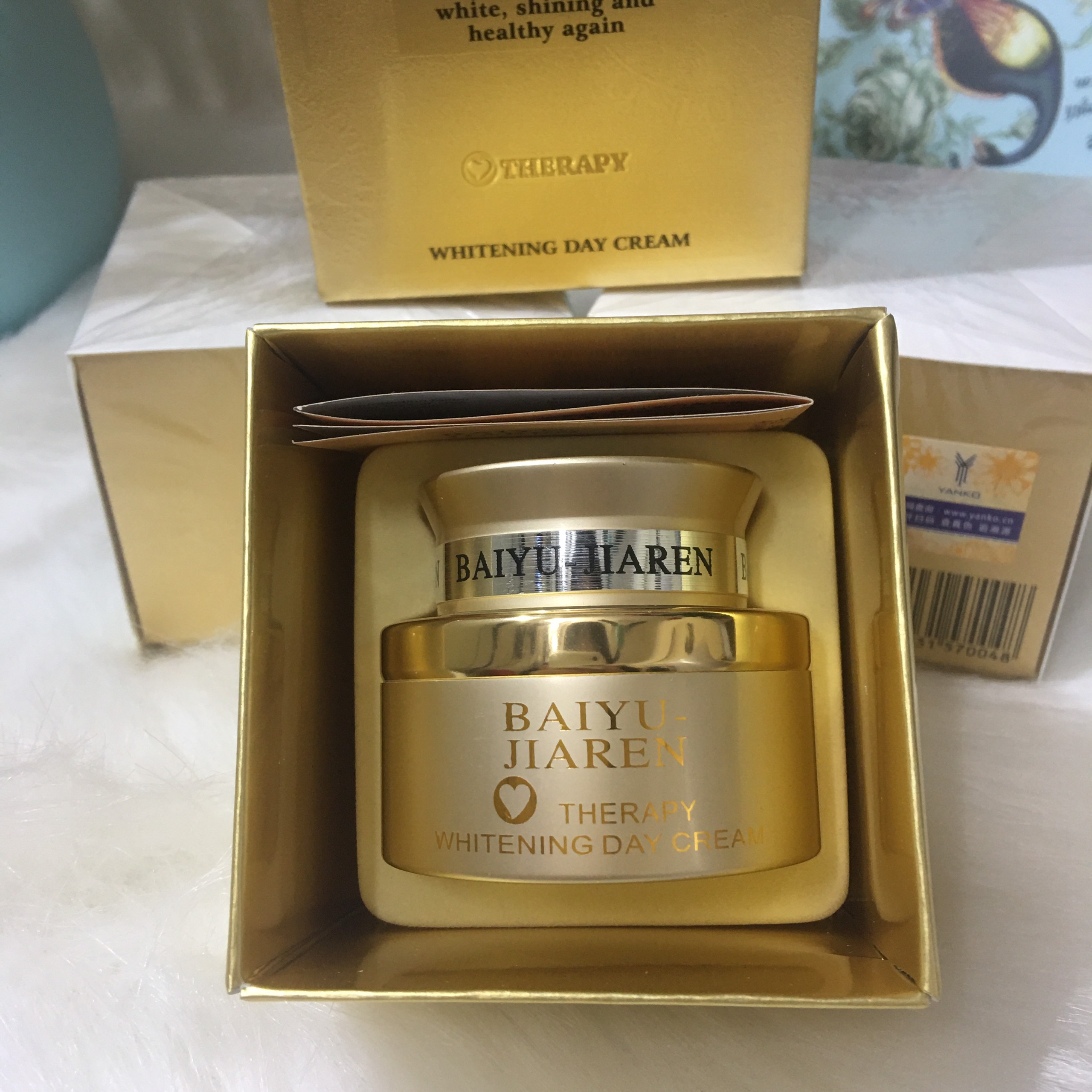 Kem trị nám dưỡng trắng da ban ngày Baiyu-Jiaren - Ảnh 7