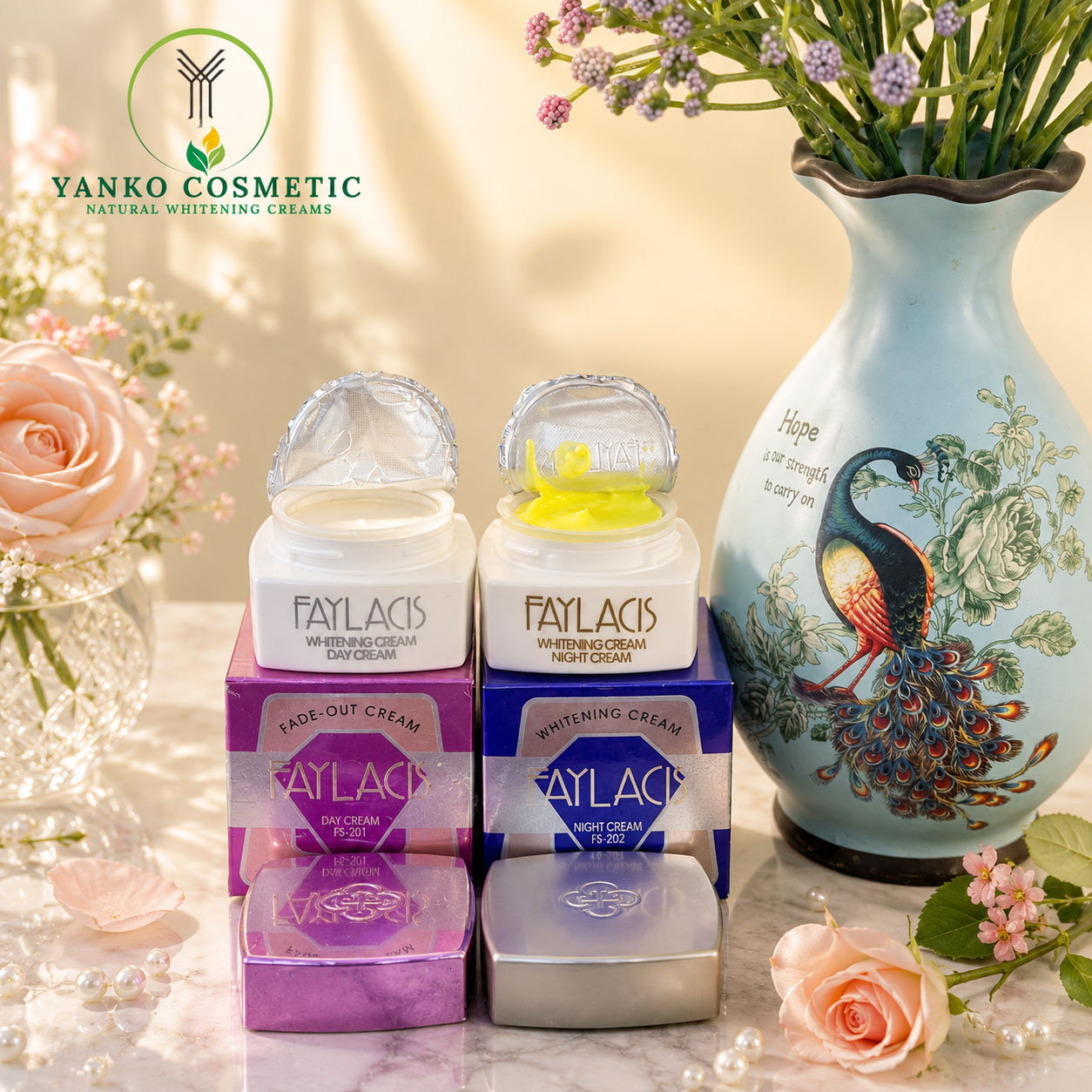 Bộ kem trị thâm nám Faylacis kèm sữa rửa mặt - Ảnh 4