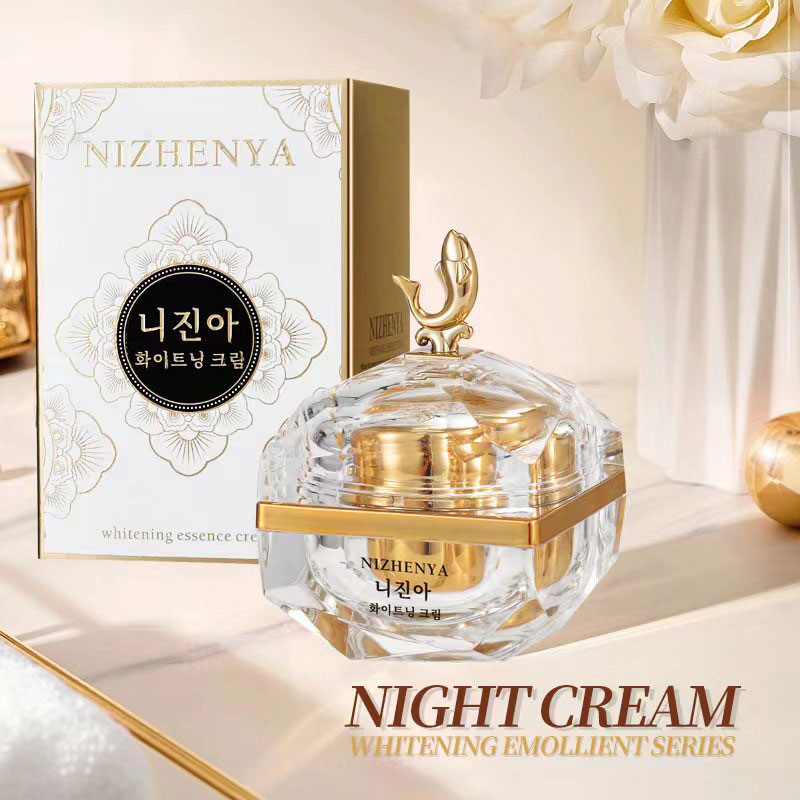 Kem trị nám dưỡng trắng da đêm Nizhenya Korea - Ảnh 8