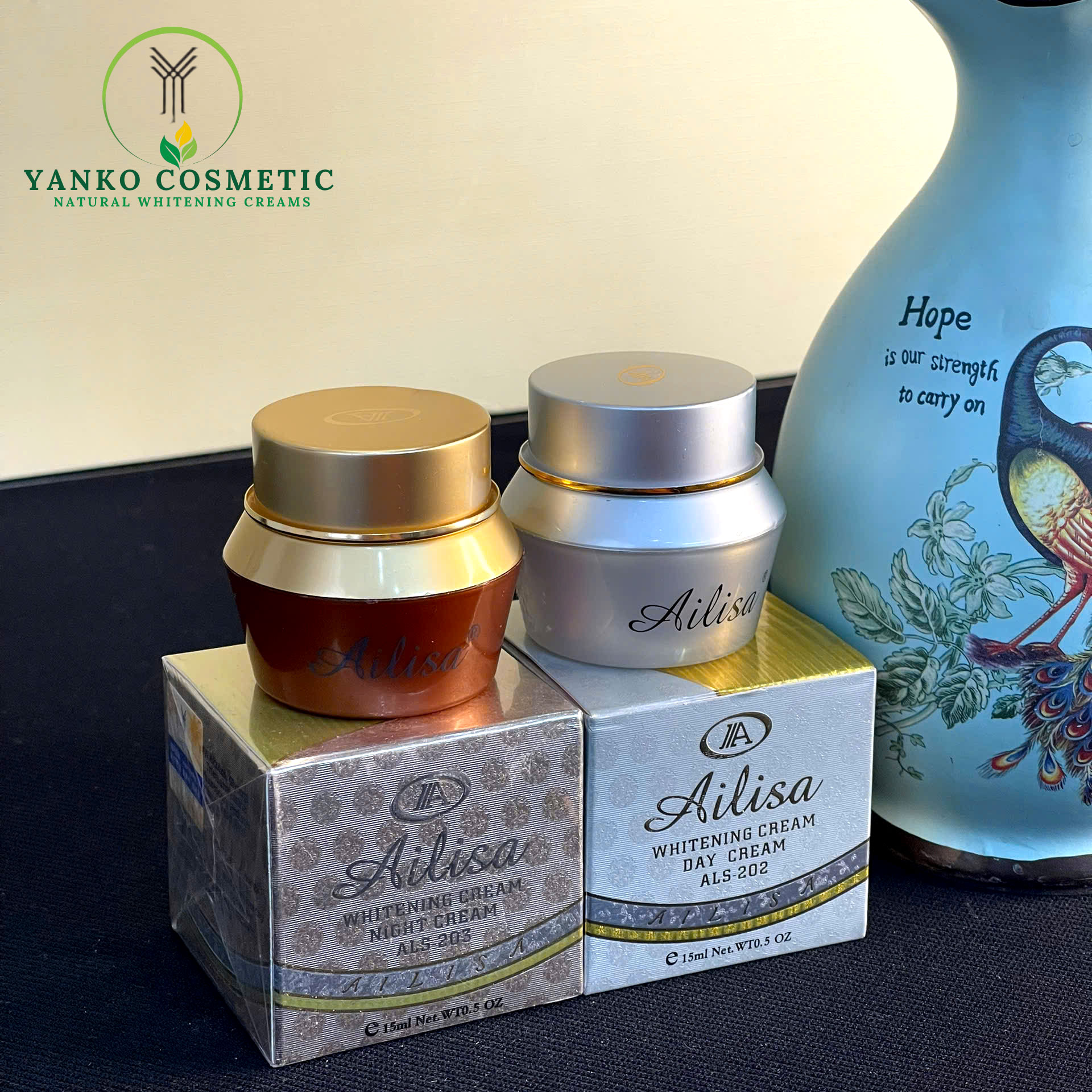 Kem trị nám dưỡng trắng da đêm Ailisa 15ml - Ảnh 12