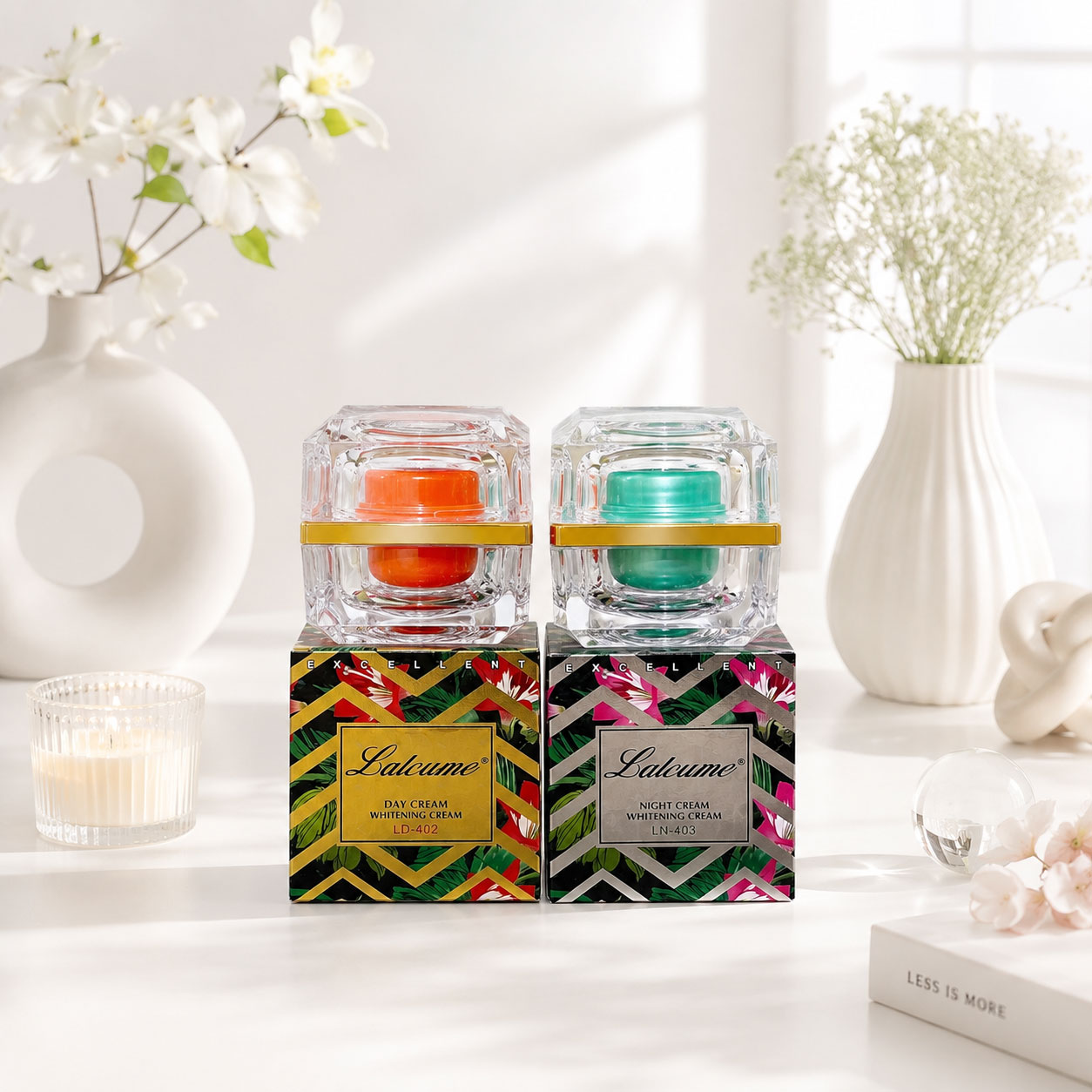 Kem mờ thâm nám dưỡng trắng da ngày Lalcume Taiwan 15ml - Ảnh 8
