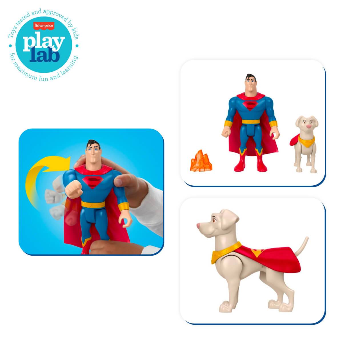 Fisher-Price® DC League of Super-Pets™ Superman™ & Krypto™