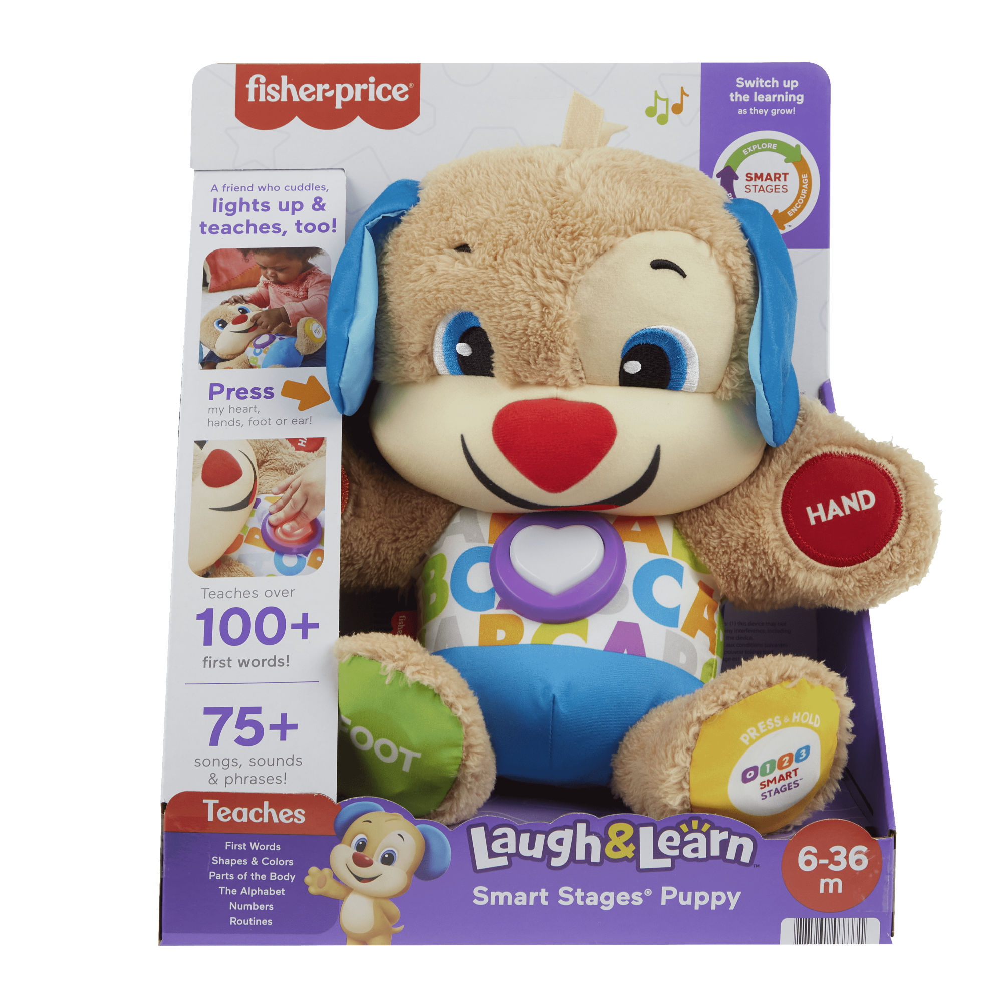 Mainan Laugh and Learn® Smart Stages™ Puppy/ Anak Anjing: Fisher Price