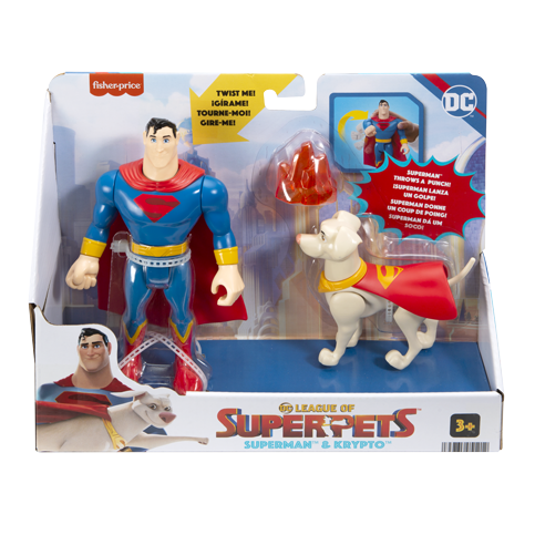 Fisher-Price® DC League of Super-Pets™ Superman™ & Krypto™